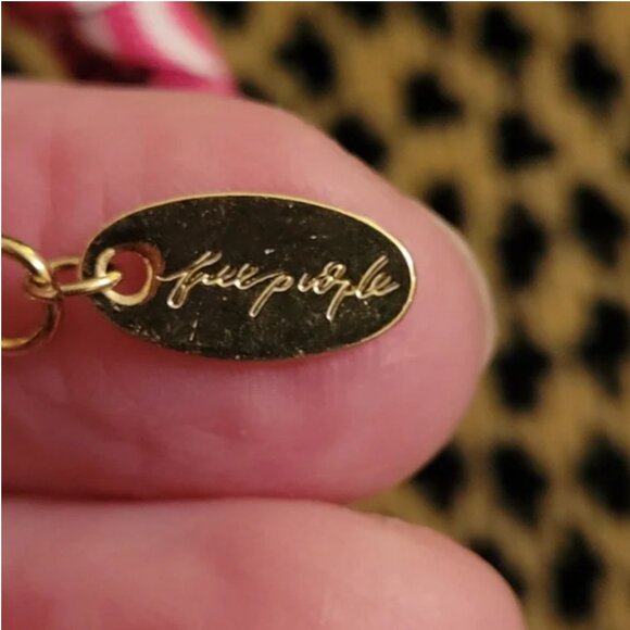 Free People NWT anklet braided band mixed charms or a bracelet - Picture 4 of 9